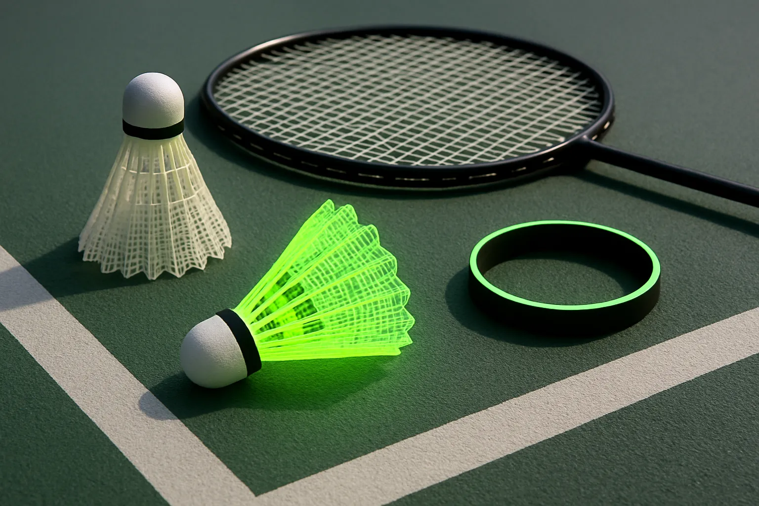 Maximize Your Training Efficiency with Durable Nylon Shuttlecocks and Glow in the Dark Badminton Gear for Night Sports